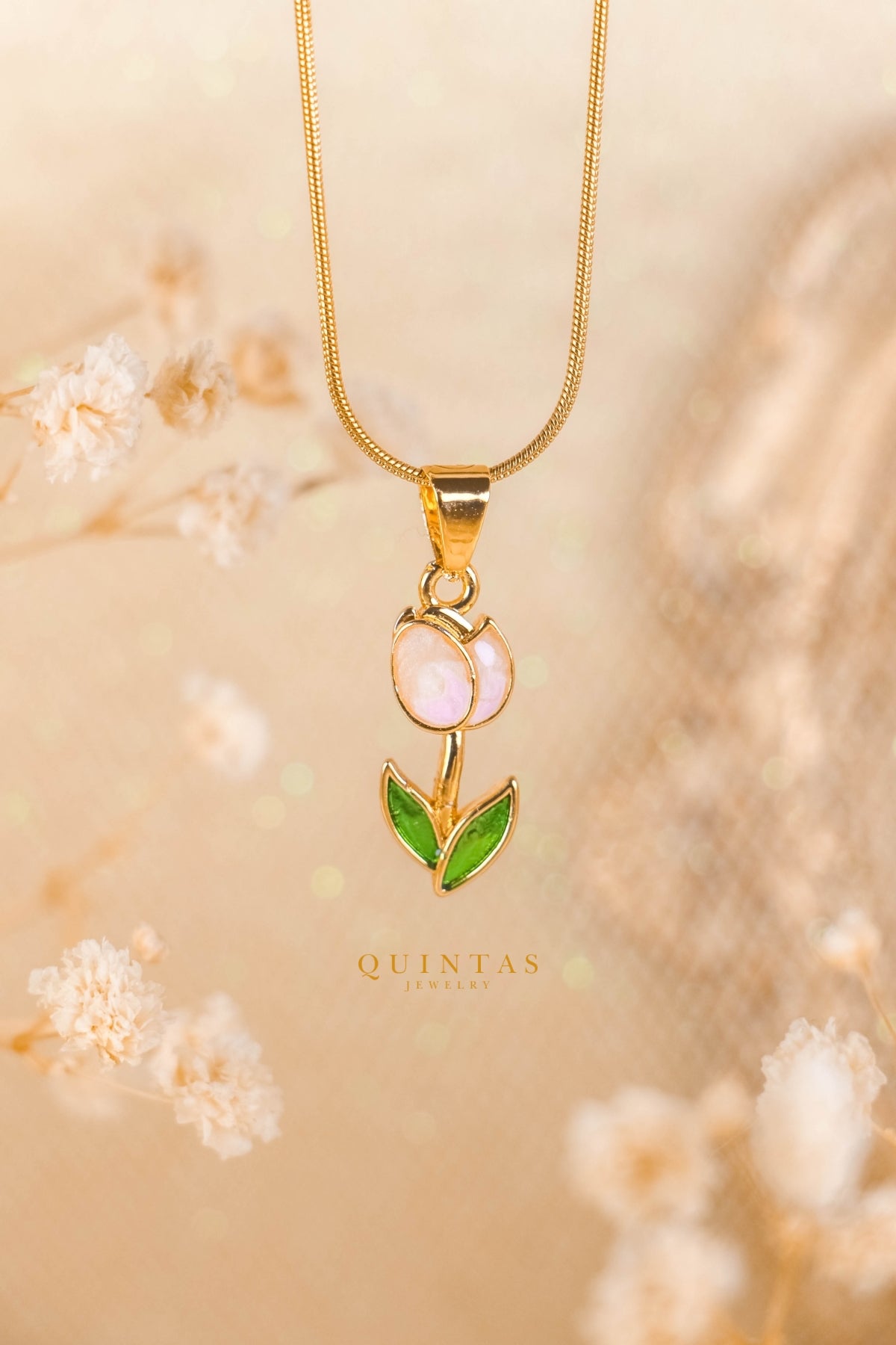 Blossoming Tulip Necklace