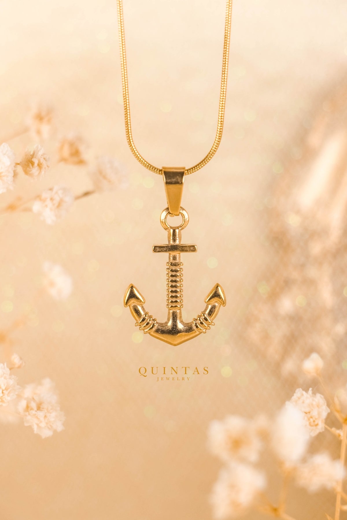 Sailor's Anchor Necklace