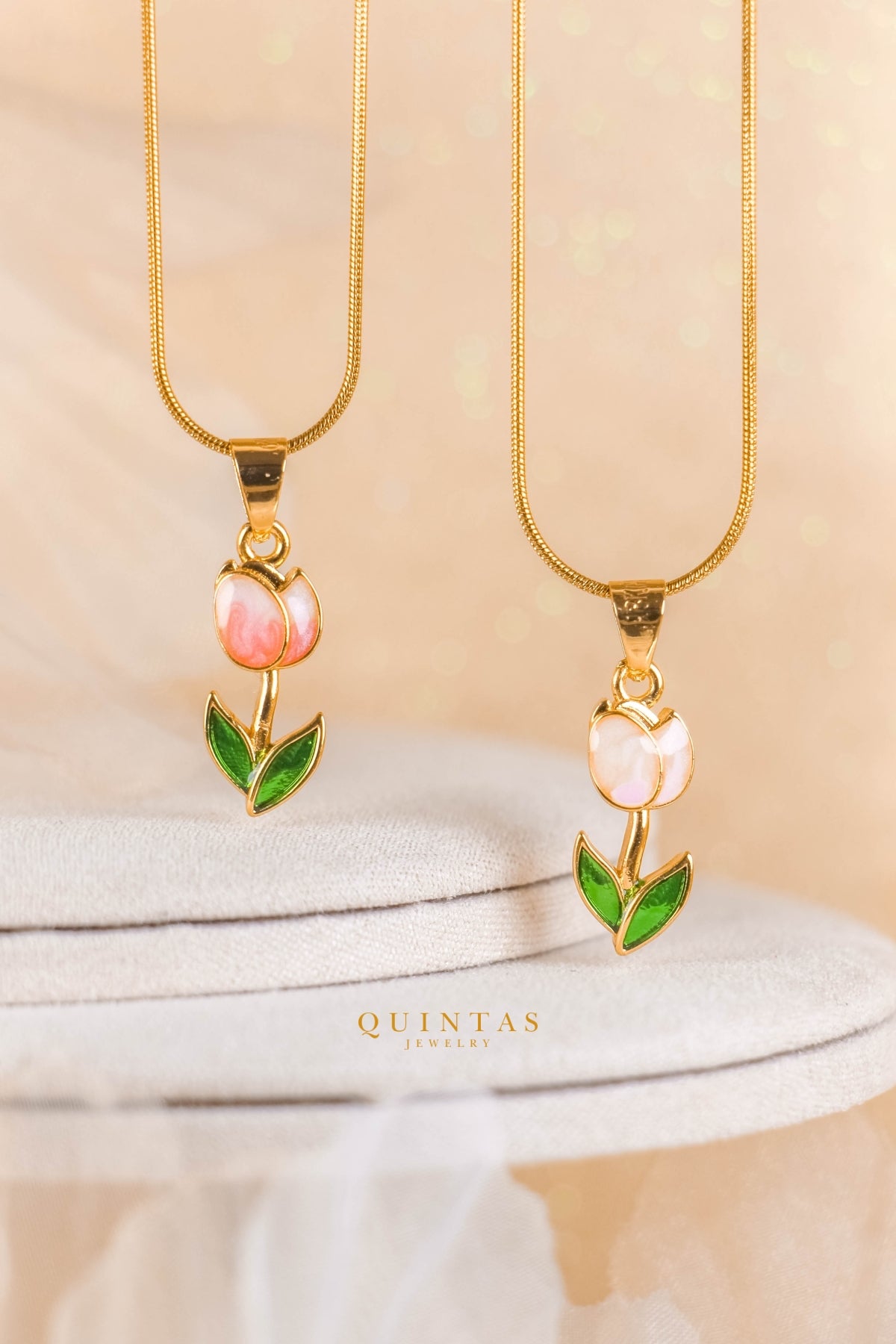 Blossoming Tulip Necklace