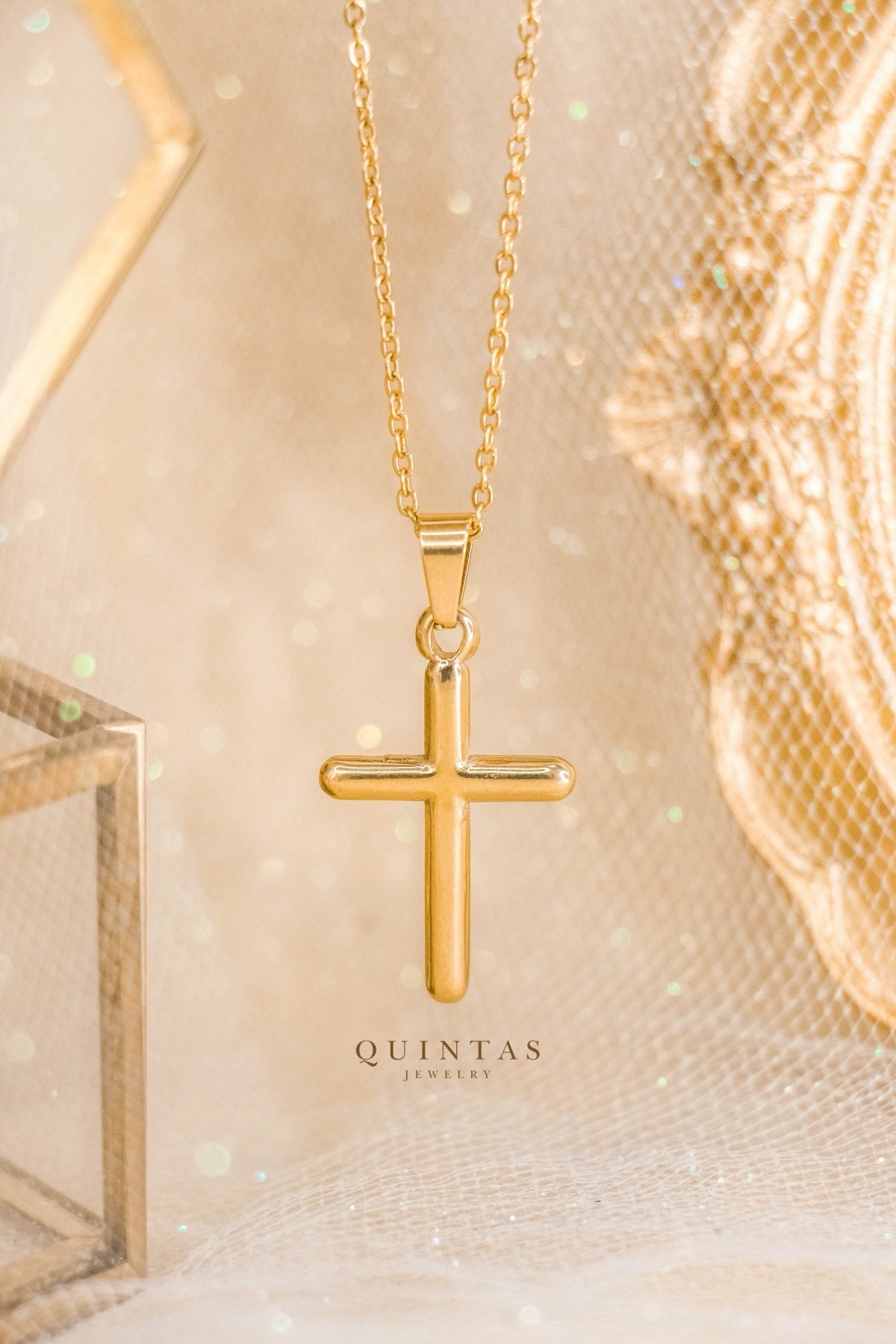 Minimalist Cross Necklace