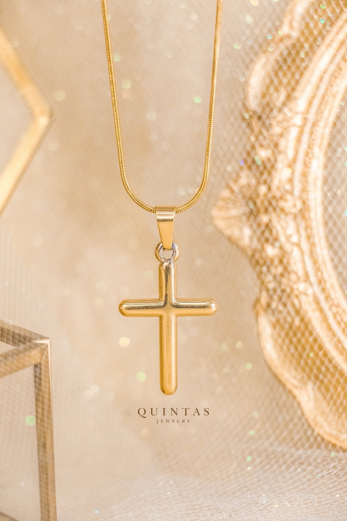 Minimalist Cross Necklace