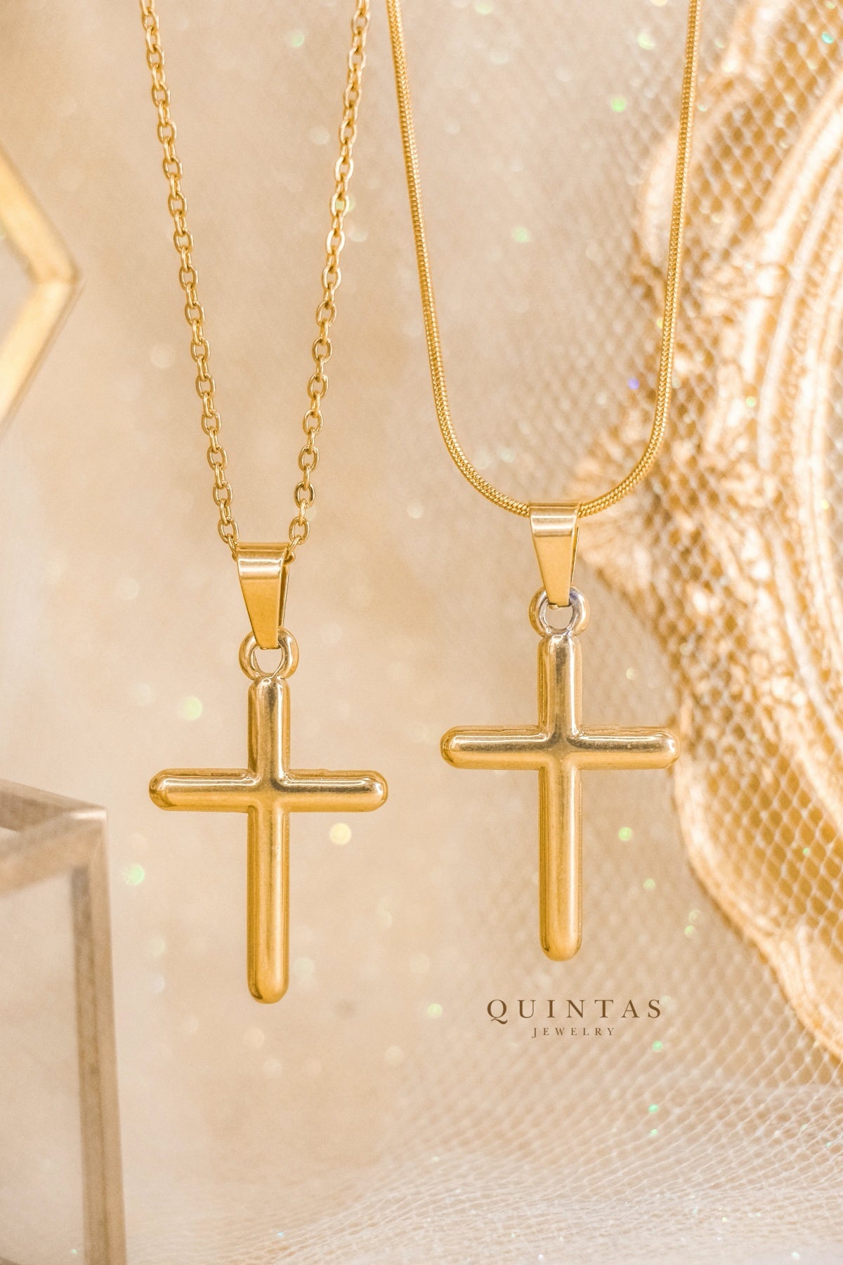 Minimalist Cross Necklace