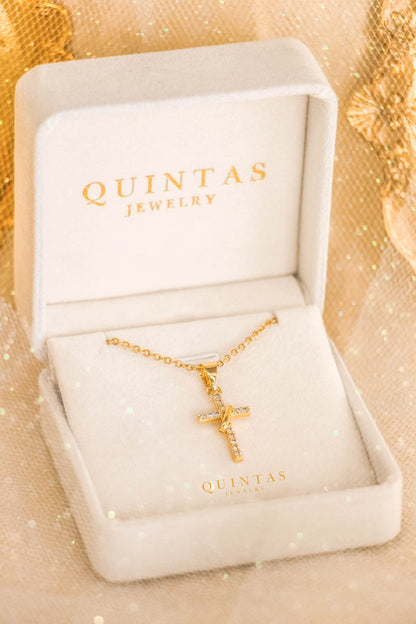 Infinity Cross Necklace