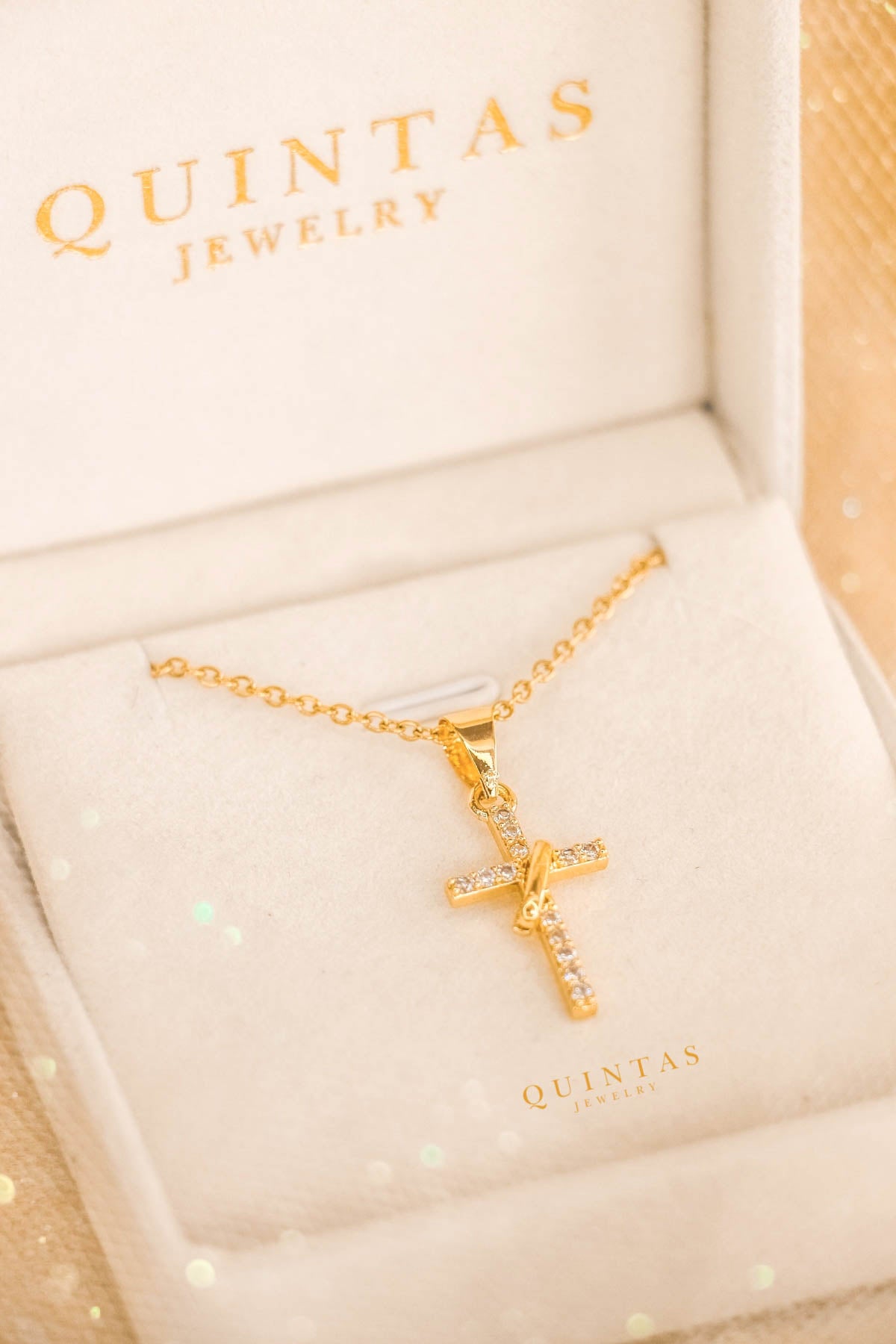 Infinity Cross Necklace