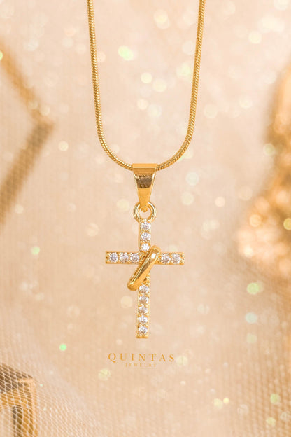 Infinity Cross Necklace