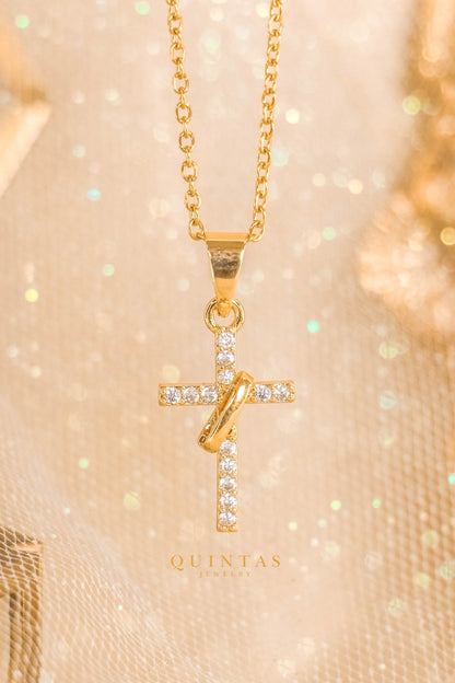 Infinity Cross Necklace