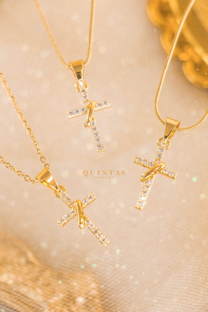 Infinity Cross Necklace