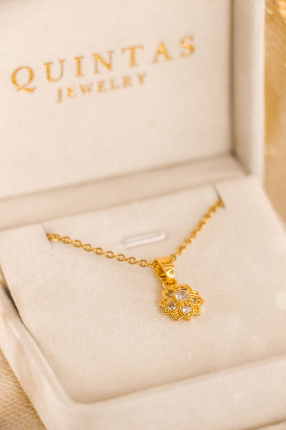 Lotus Flower Necklace