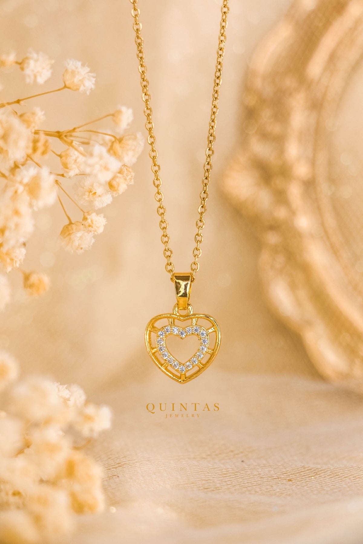 Athena Heart Necklace