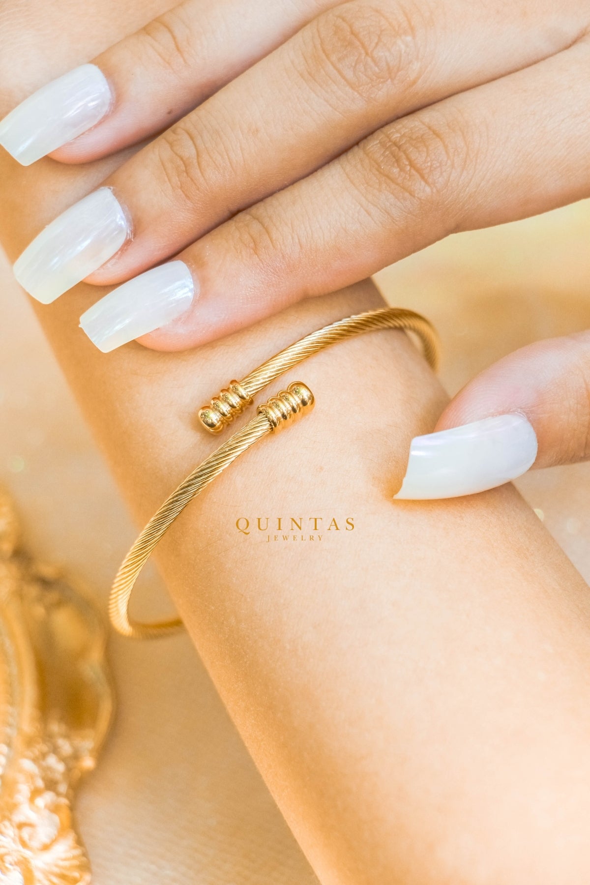 Maserati Celtic Bangle Bracelet (Gold and Silver)