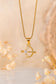 Bow And Arrow Diamond Charm Necklace