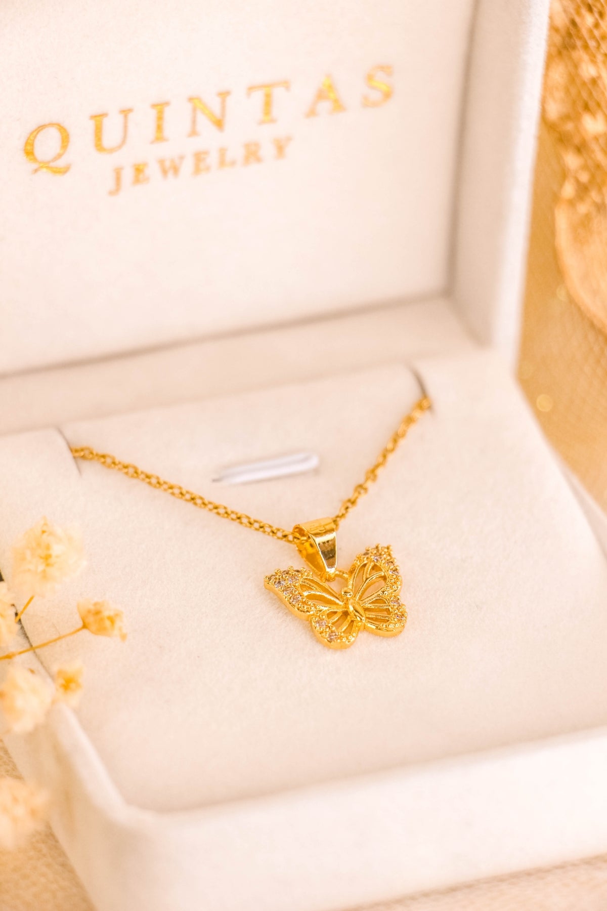Clea Butterfly Necklace