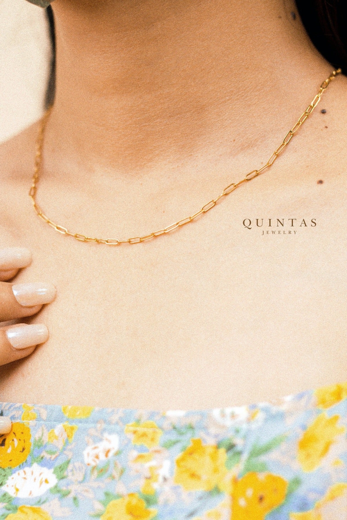 QUINTAS™ Paperclip Chain Necklace