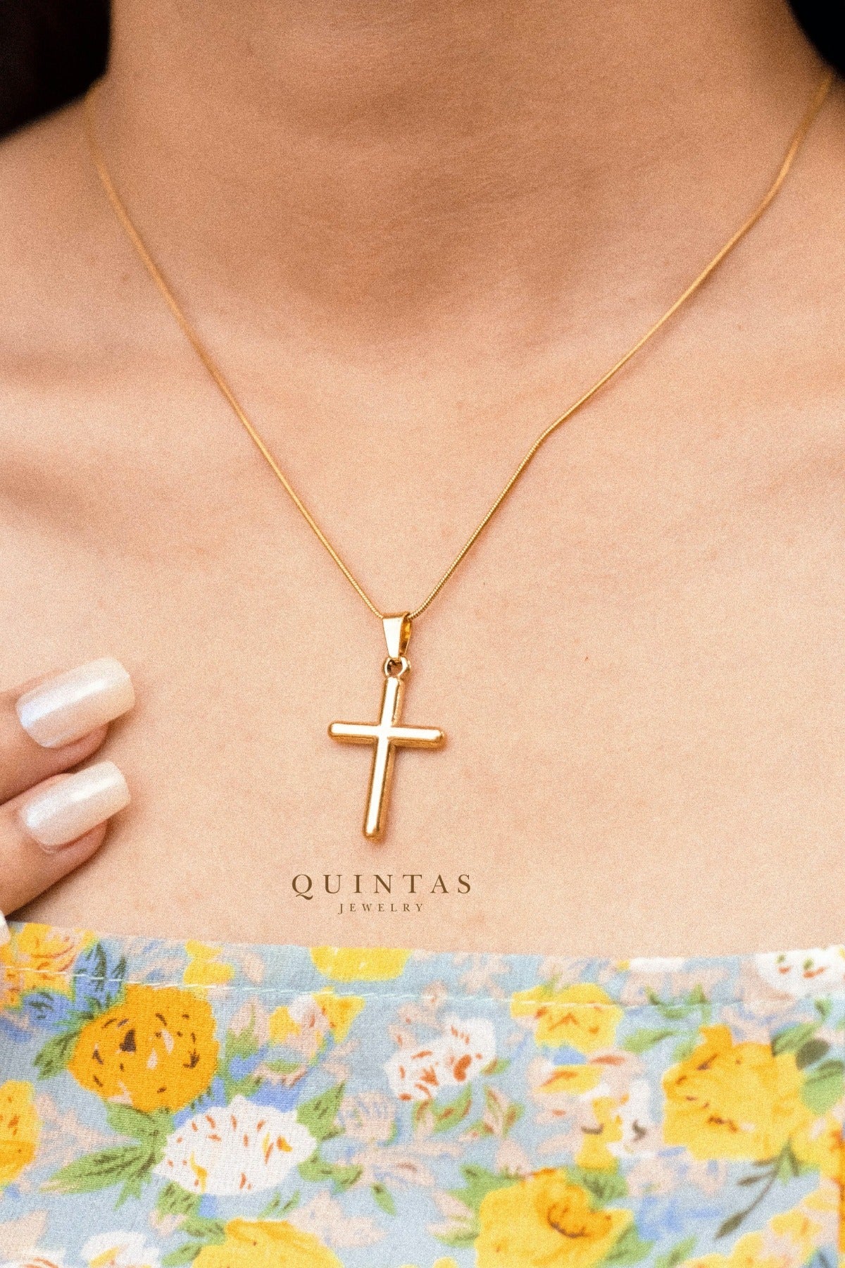 Minimalist Cross Necklace