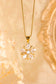 Glass Flower Necklace