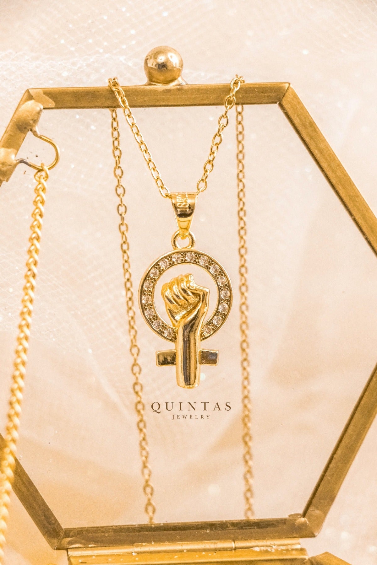 Keep Fighting Necklace