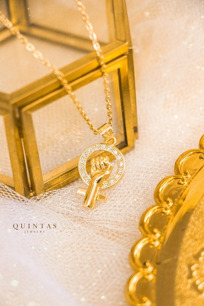 Keep Fighting Necklace