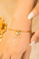 Aurora Heart Bangle Bracelet